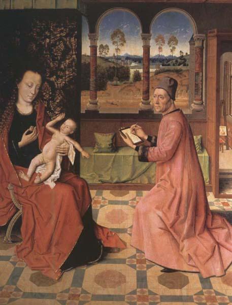 Dieric Bouts Saint Luke Drawing the Virgin and Child